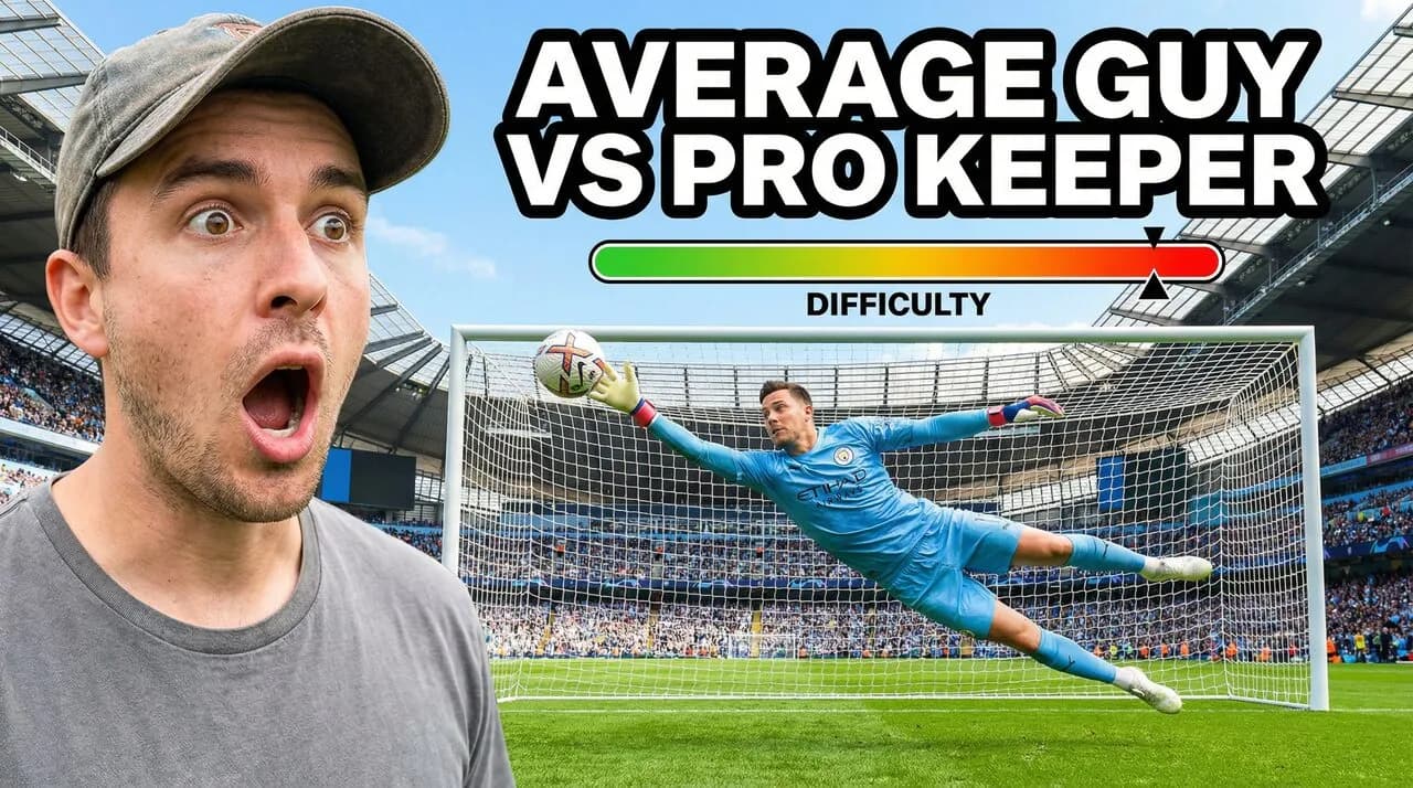 Can an Average Guy Score on a Pro Goalkeeper?