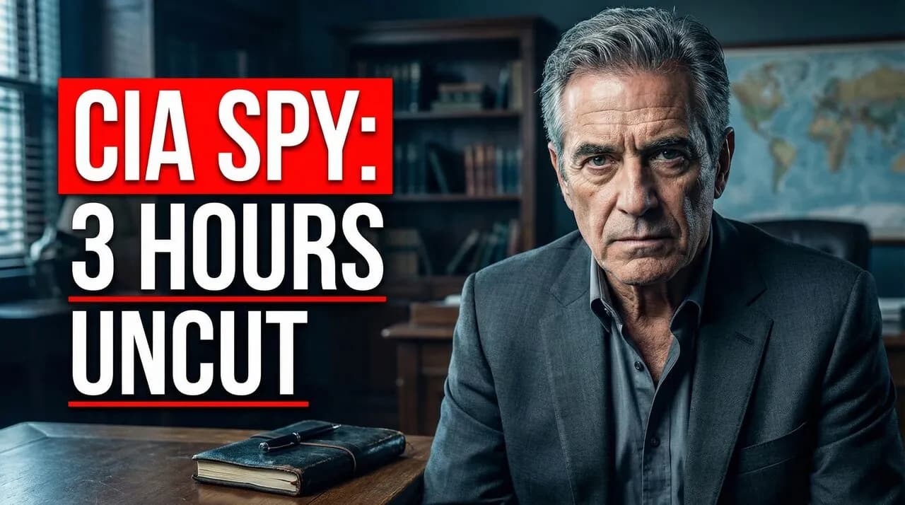 3 Hours With a Former CIA Spy — Uncut