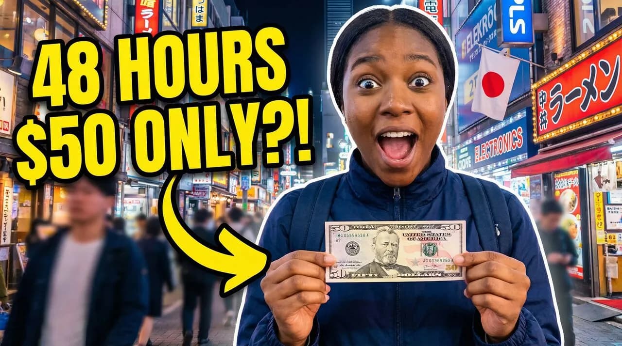 48 Hours in Tokyo on a $50 Budget