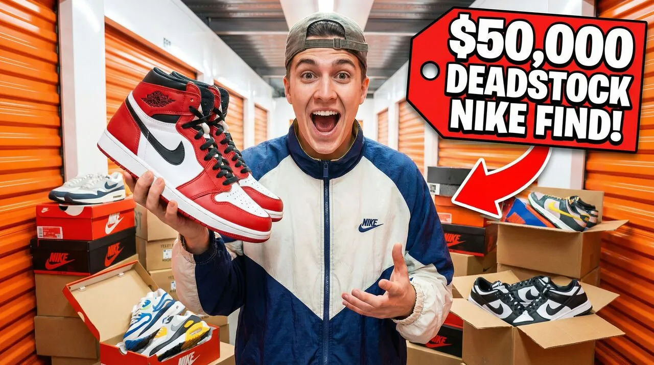 I Found $50K Worth of Deadstock Nikes in a Storage Unit
