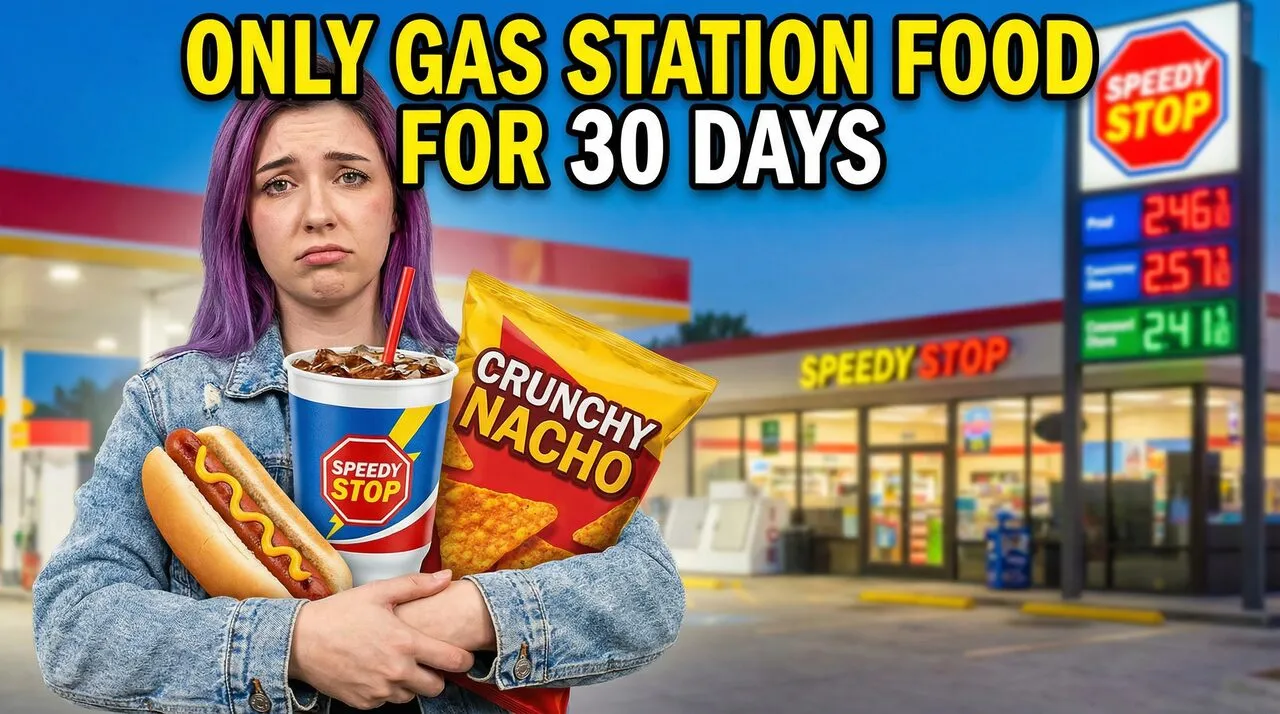 I Ate Only Gas Station Food for 30 Days