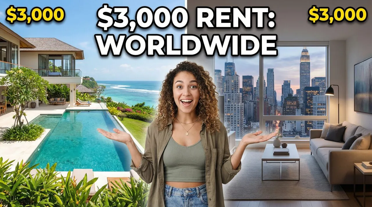 What $3,000/Month Rent Gets You Around the World