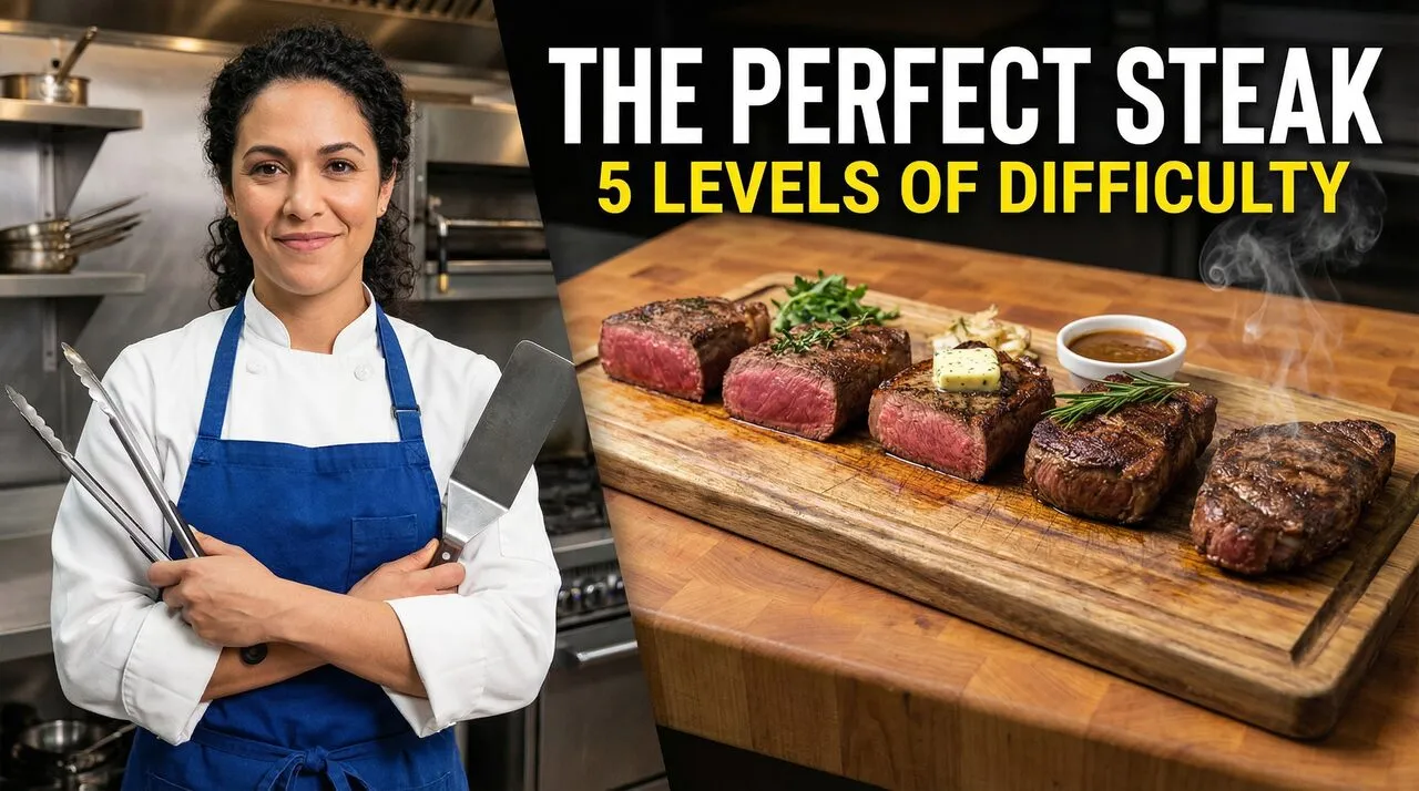 The Perfect Steak — 5 Levels of Difficulty