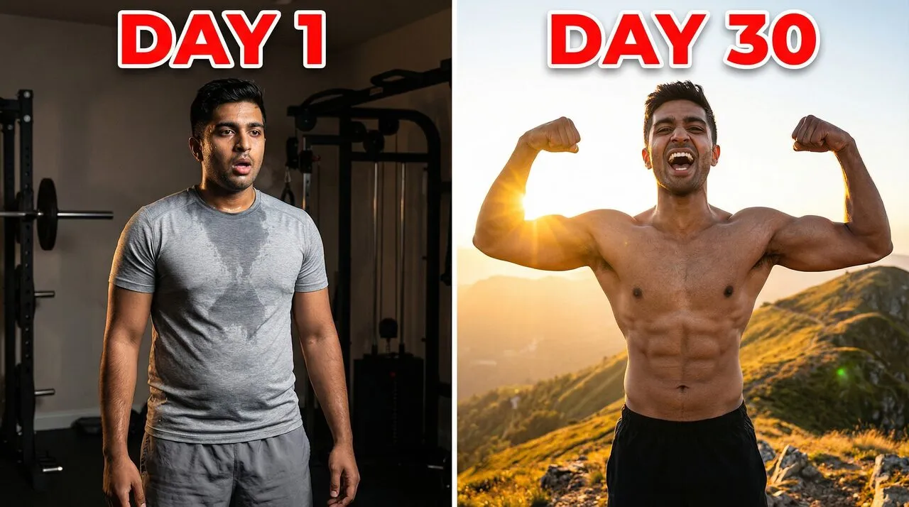 30-Day Six Pack Challenge — Insane Results