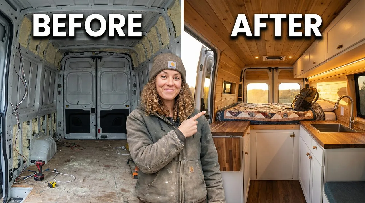 Van Life Conversion — Start to Finish
